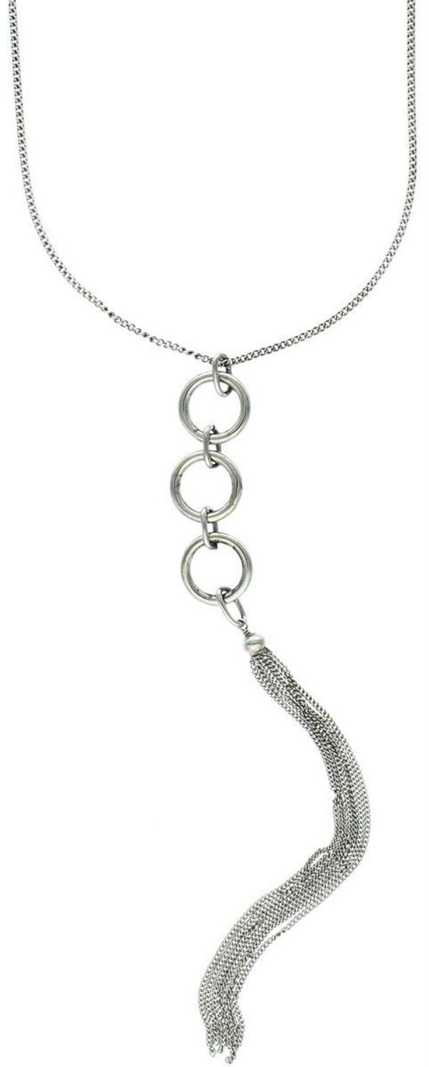 Naszyjnik Dall’Acqua srebro 925 z trzema kółeczkami – kolekcja BOHO ROMANCE...jpg